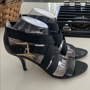 Michael Kors Black Strappy Heels